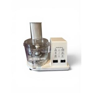 Hamilton Beach Food Processor Tested Working Shred Slice Chop 702R